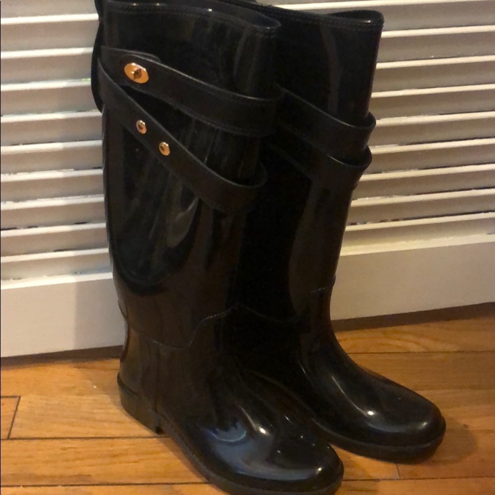 Coach rain boots